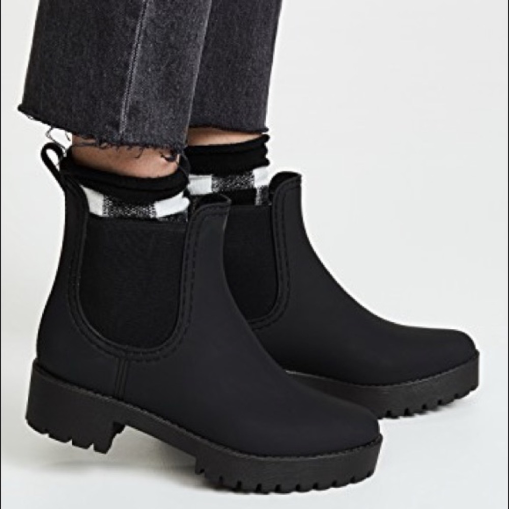 Jeffrey Campbell Cloudy Chelsea Rain Boot